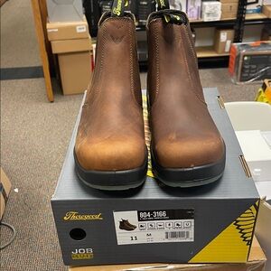 Men's Brown Leather Boots